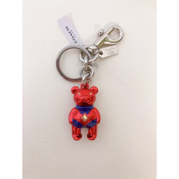 COACH 2046 MARVEL CAROL DANVER BAG CHARM